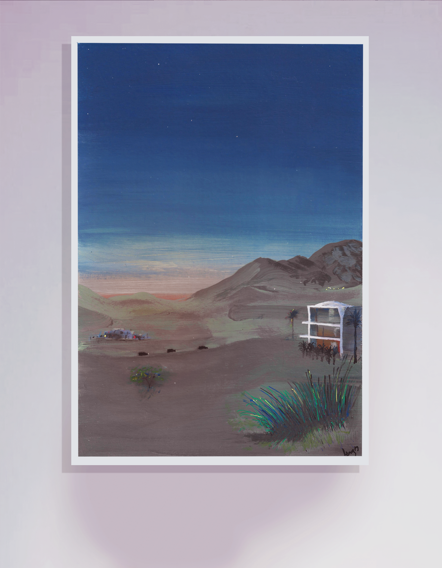 Desert at Dusk No.4 - aengus paintings