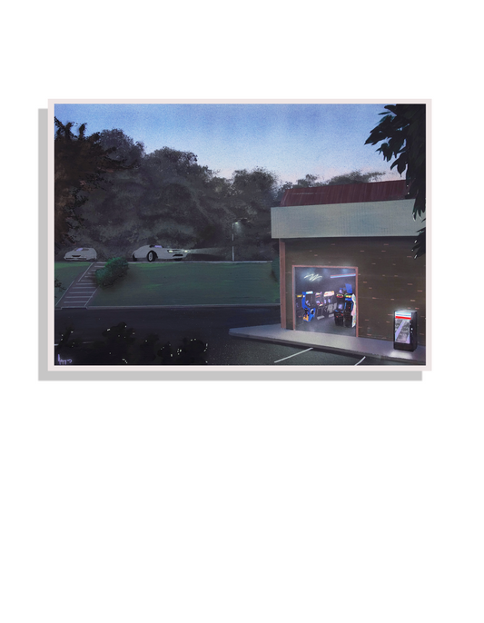 Back of Leisureland - aengus paintings