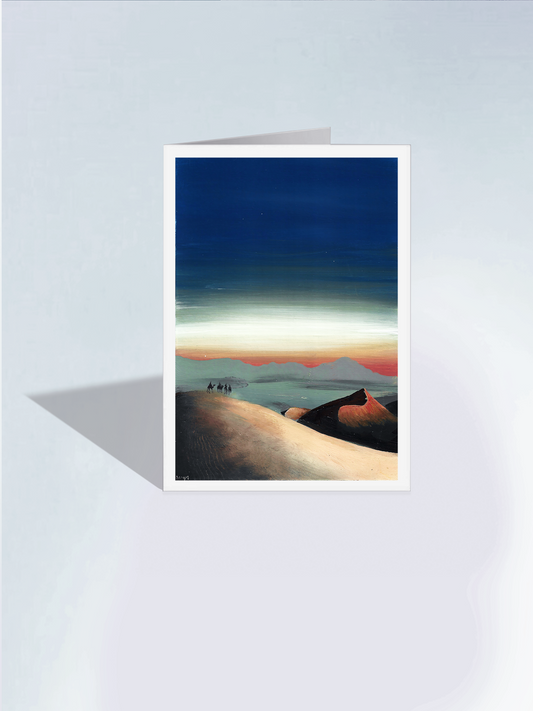 Desert at Dusk No.3 A6 Gift Card