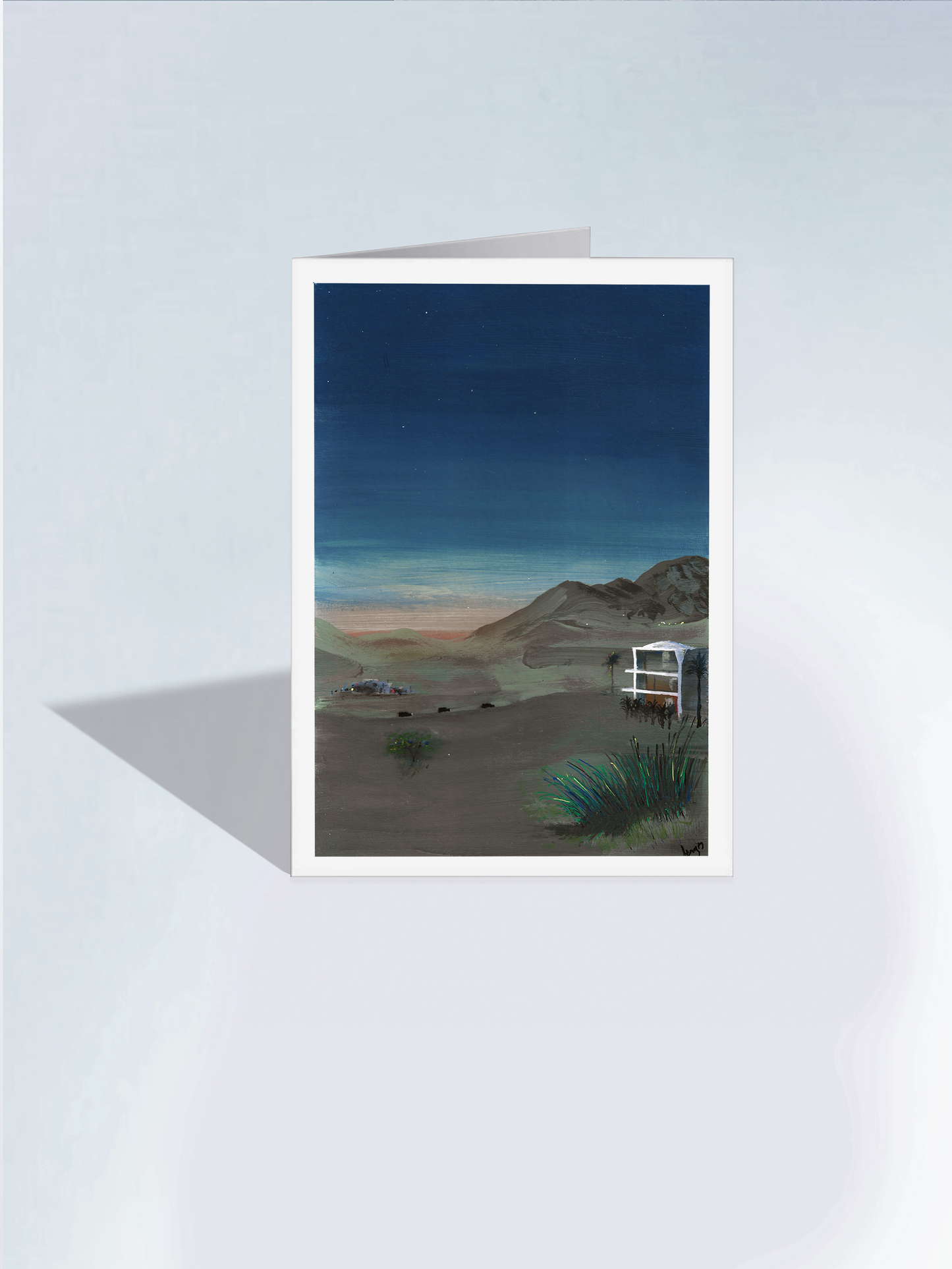 Desert at Dusk No.4 A6 Gift Card