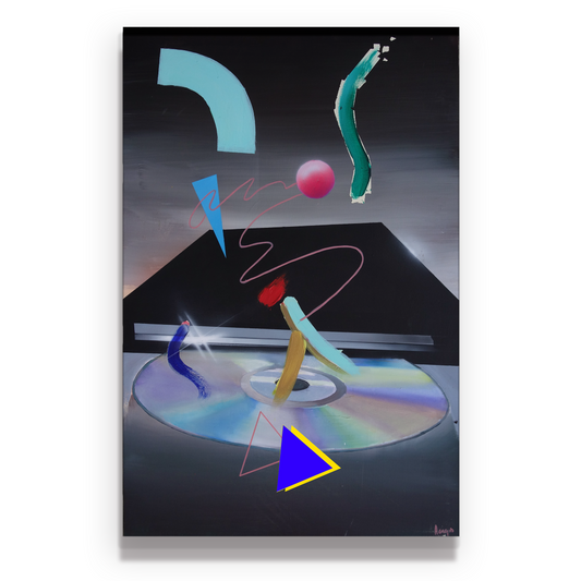 LaserDisc, paused II - aengus paintings